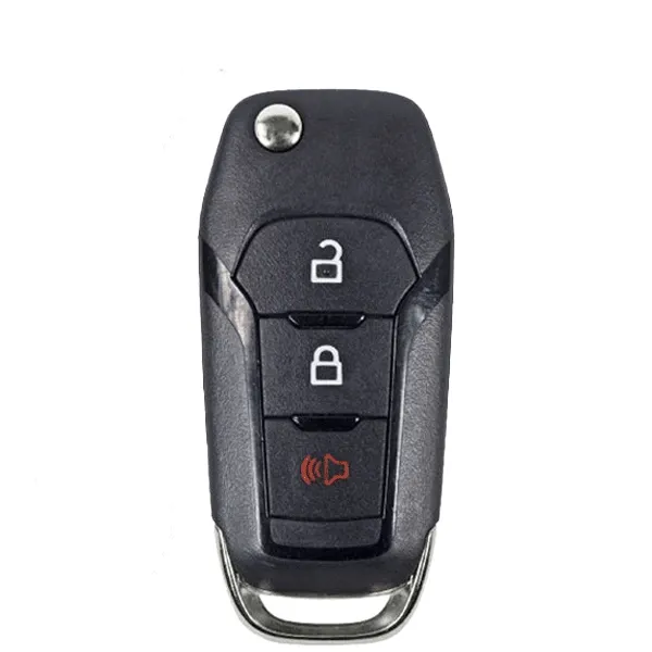 10 x 2015-2019 Ford / 3-Button Flip Key / PN: 164-R8130 / N5F-A08TAA (OEM Recase)