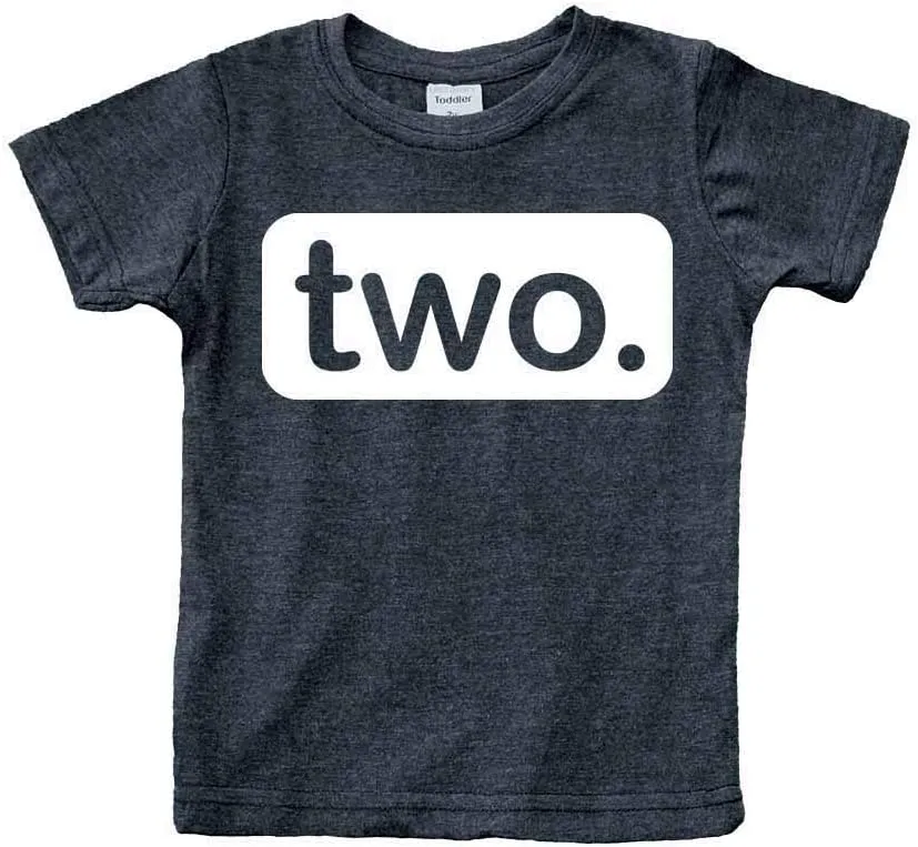 2nd Birthday Shirt boy 2 Year Old Toddler Kids Outfit Second Two t-Shirt Party