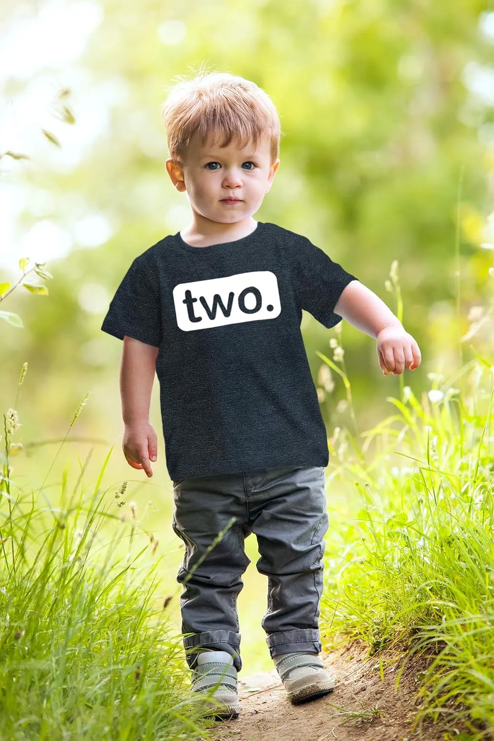 2nd Birthday Shirt boy 2 Year Old Toddler Kids Outfit Second Two t-Shirt Party
