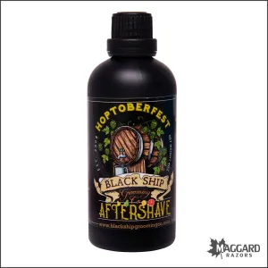 Black Ship Grooming Co. Hoptoberfest Artisan Aftershave Splash, 4oz - Seasonal Release