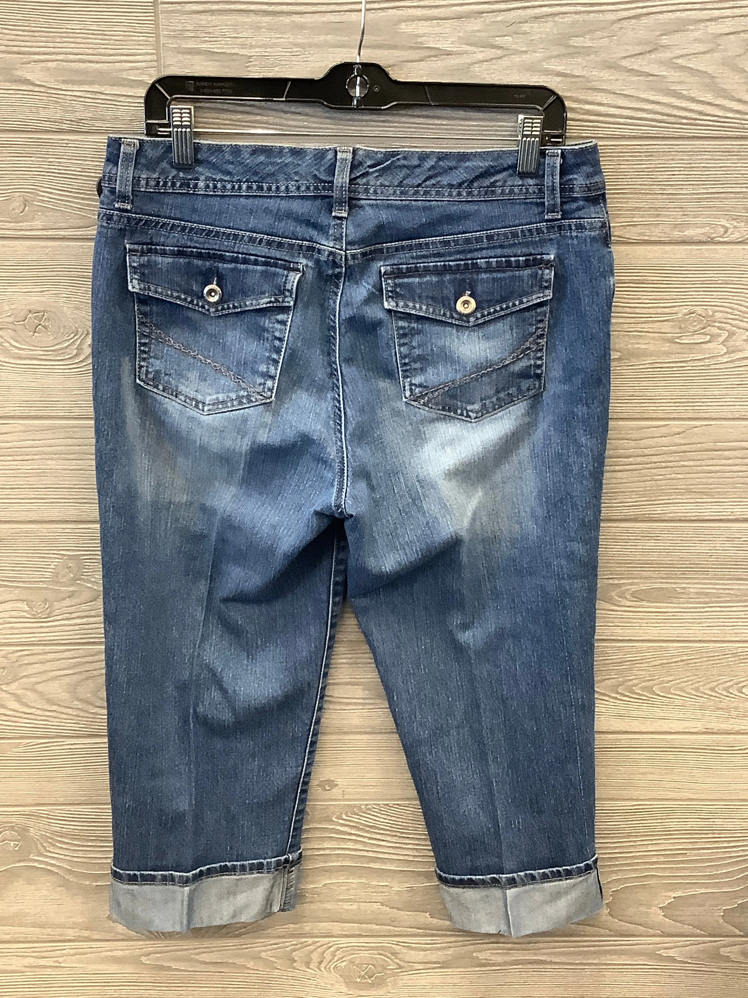 Capris By Sonoma In Blue Denim, Size: 12