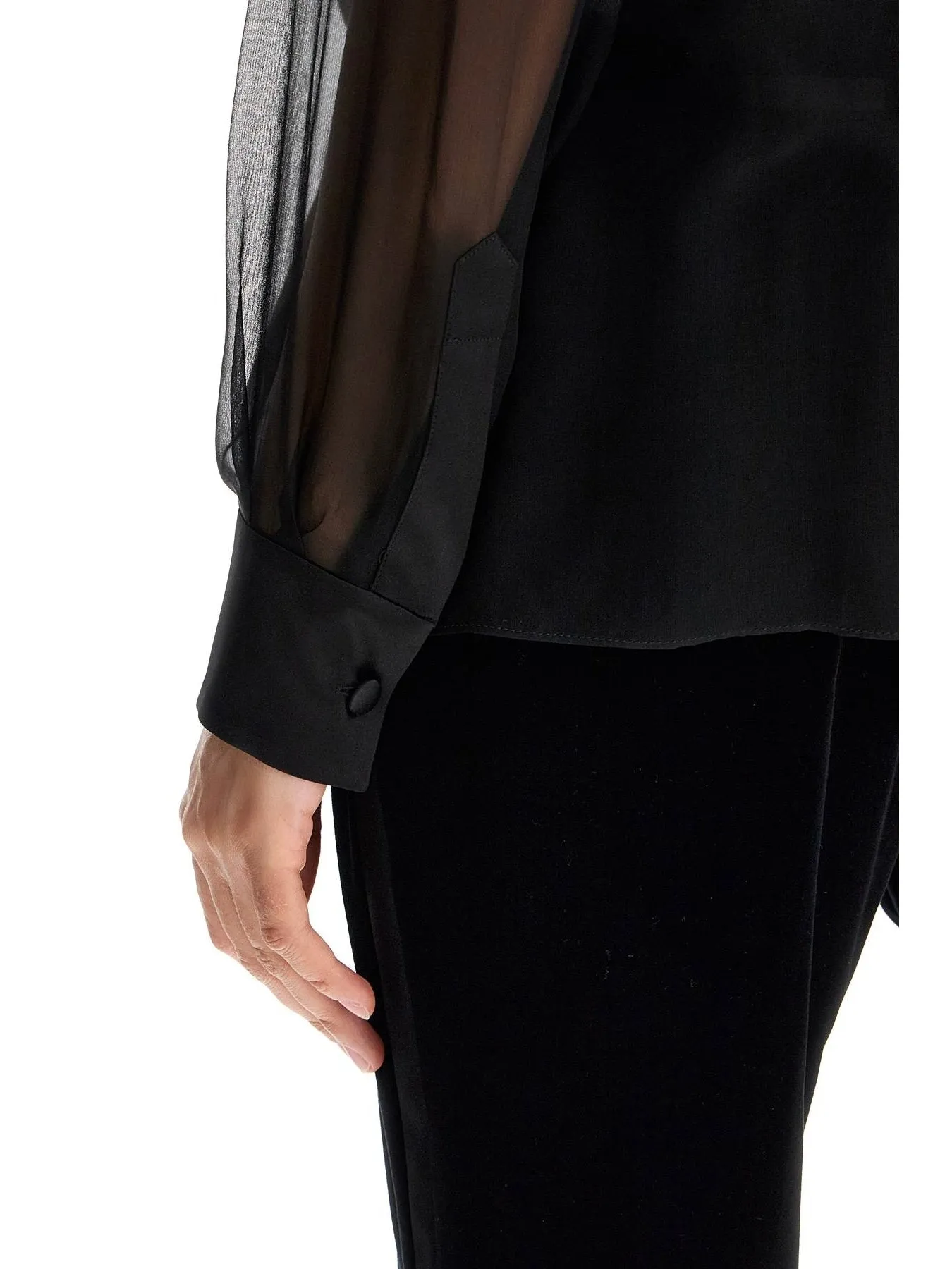Silk Chiffon Blouse